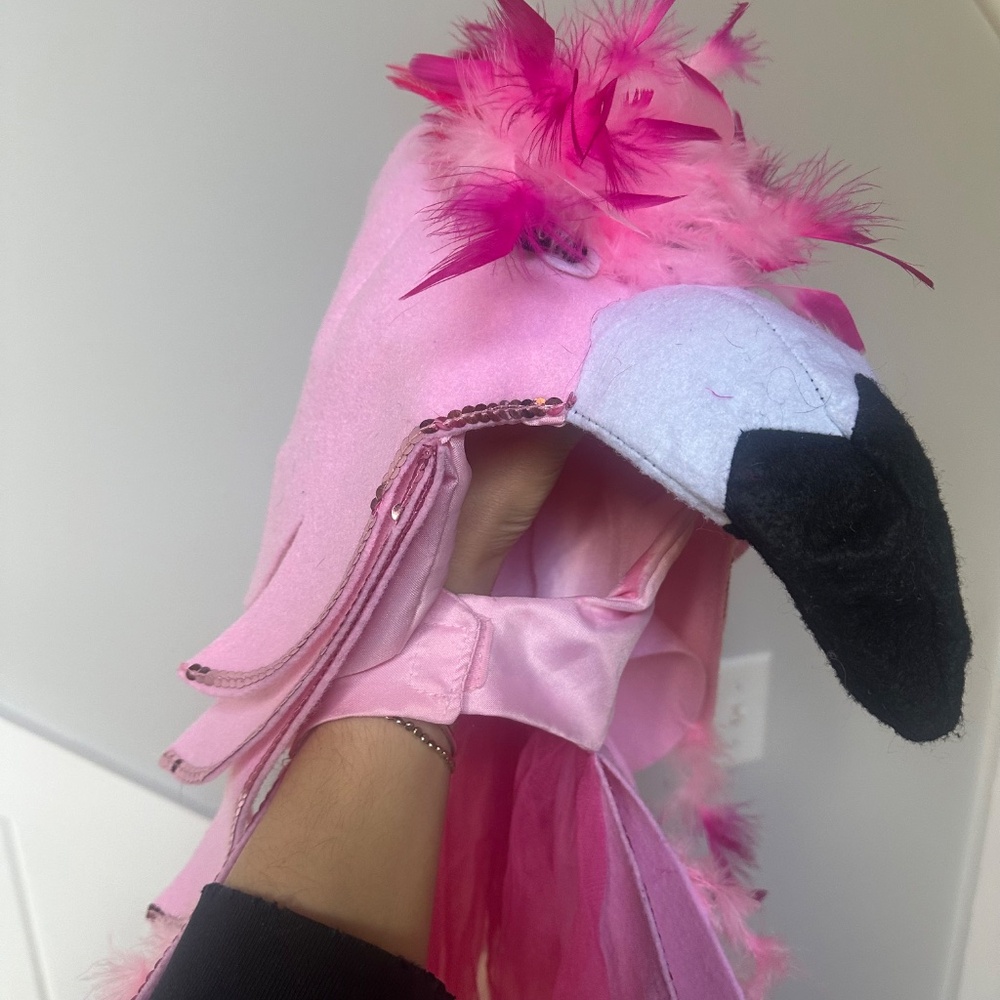 Flamingo Headpiece Halloween Costume